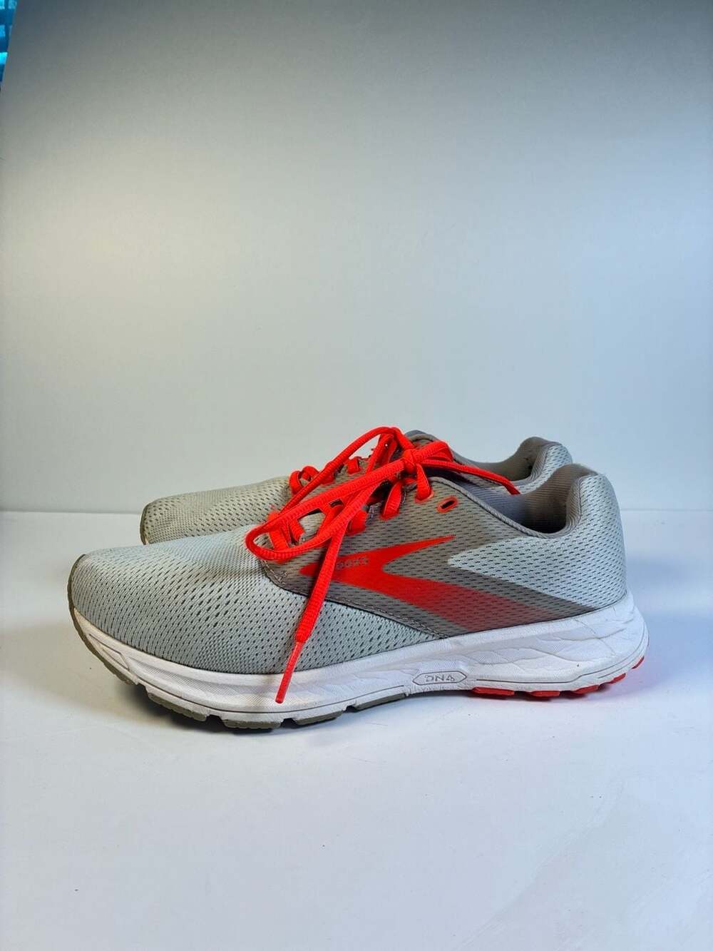 Brooks DNA Gray and Orange Running Shoes